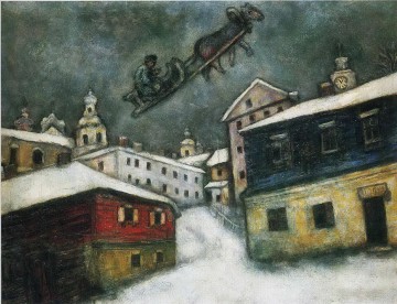 Marc Chagall Werke - Der russische Dorfzeitgenosse Marc Chagall
